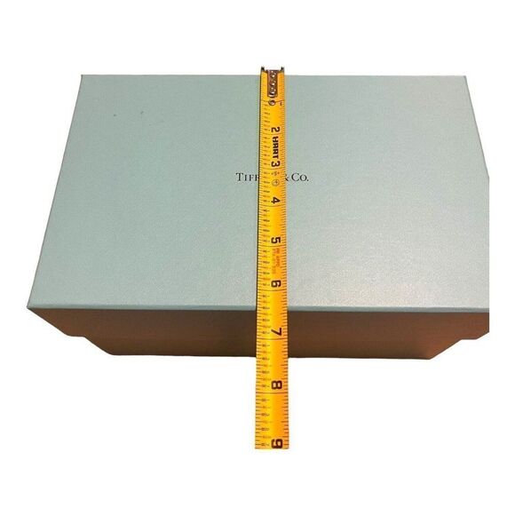 Authentic Tiffany & Co. Blue Gift Set Box With Ribbon 10”x6.25”x5.5” Present - Picture 9 of 10
